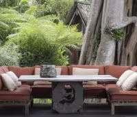 Villa Hartland Estate, Joglo outdoor deck